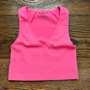 Hot Pink Garage Tank Top